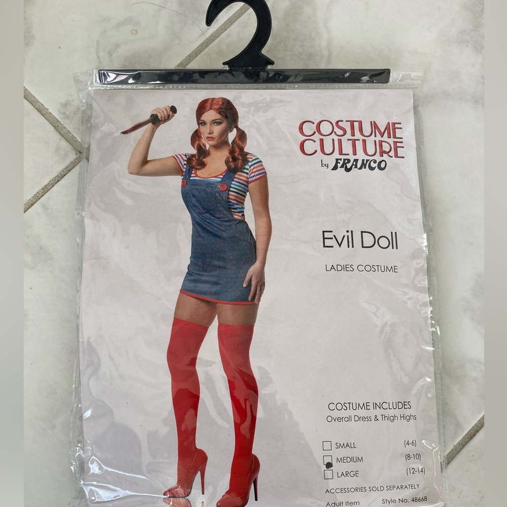 Women’s Chucky Costume New